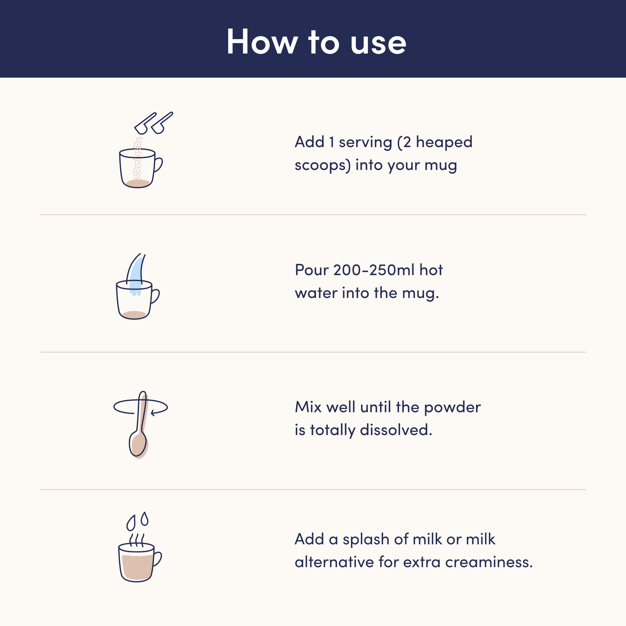 Collagen Dream Advanced Sleep Formula Hot Chocolate - 210g - The Collagen Co.