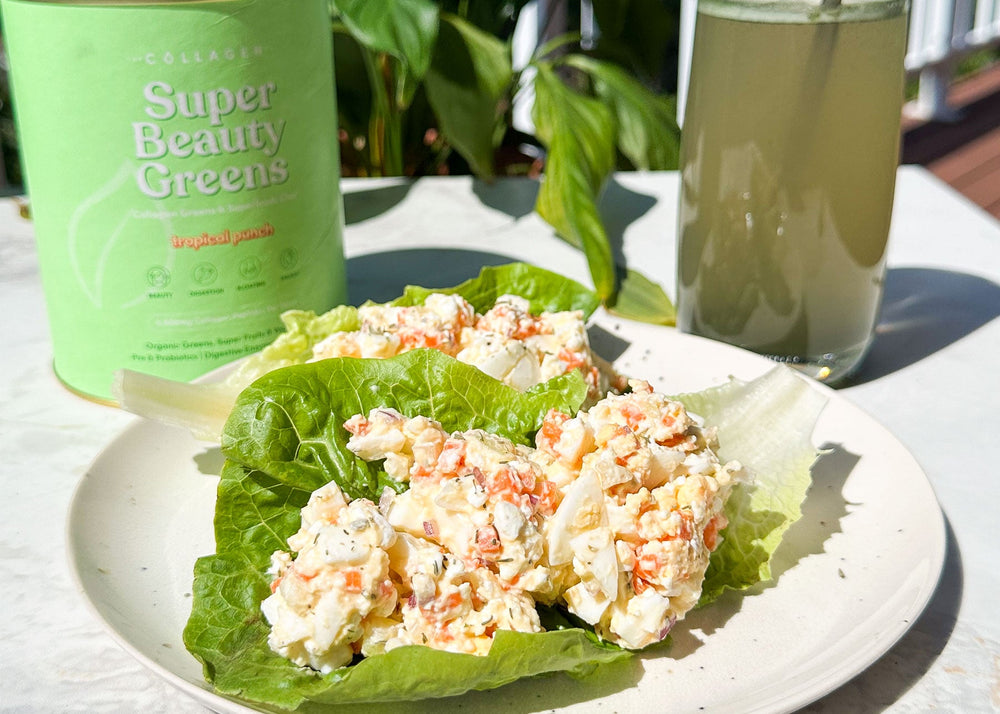 Cottage cheese egg salad
