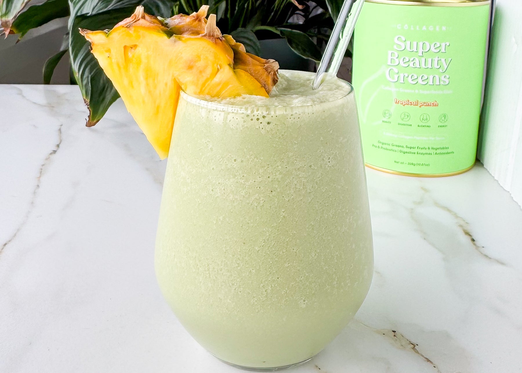 Piña Colada Glow Smoothie