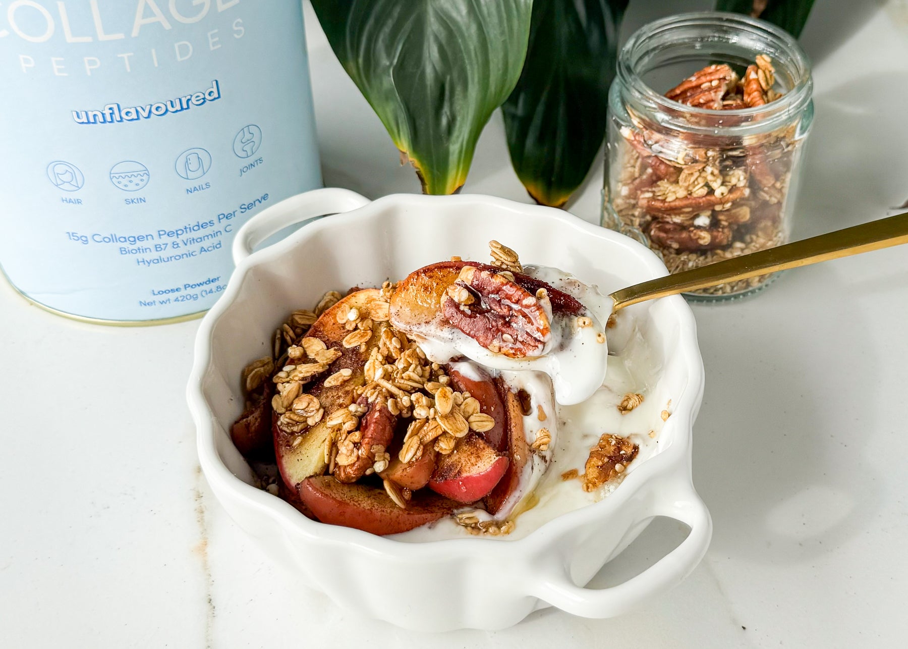 Apple Pie Yogurt Bowl