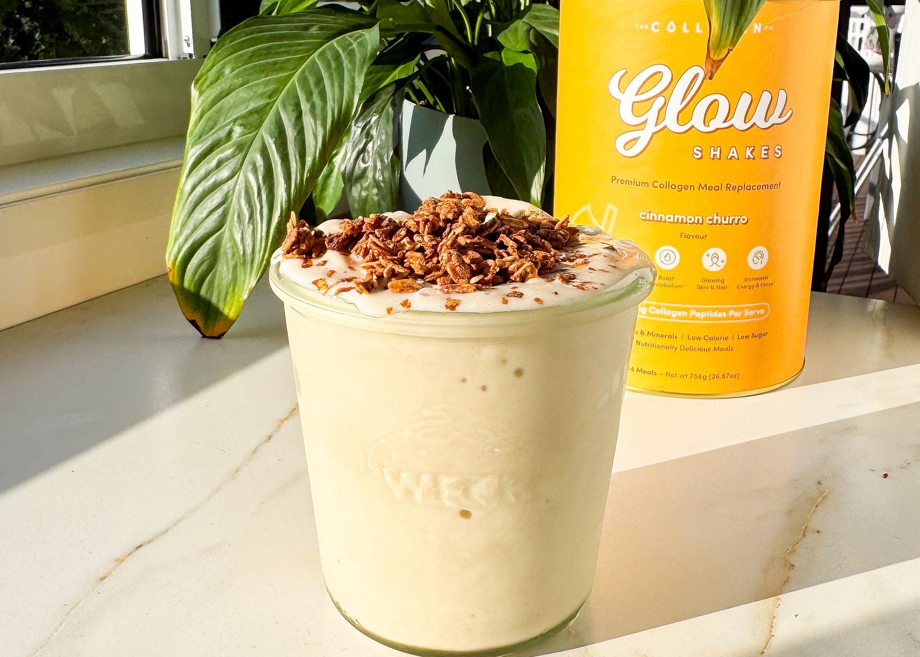 Churro frappe