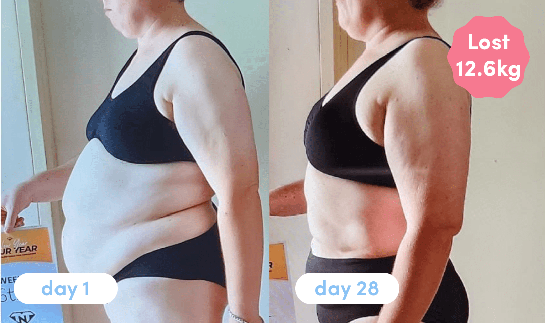 Kellie N. has been Taking Glow Shakes for 28 Days - The Collagen Co.