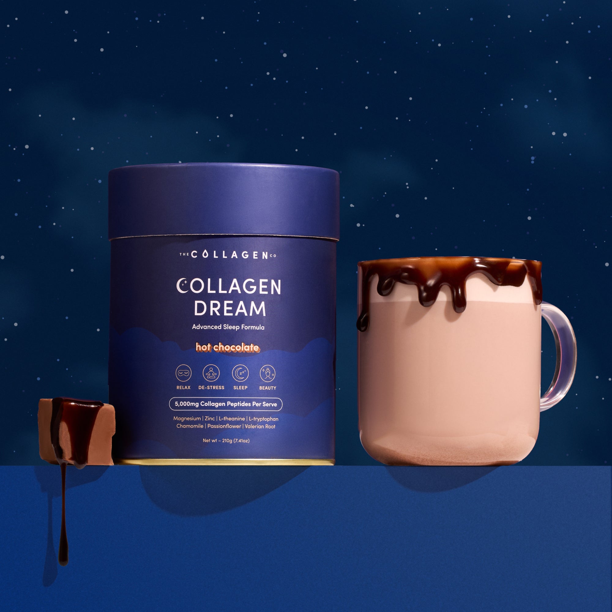 Collagen Dream Advanced Sleep Formula Hot Chocolate - 210g