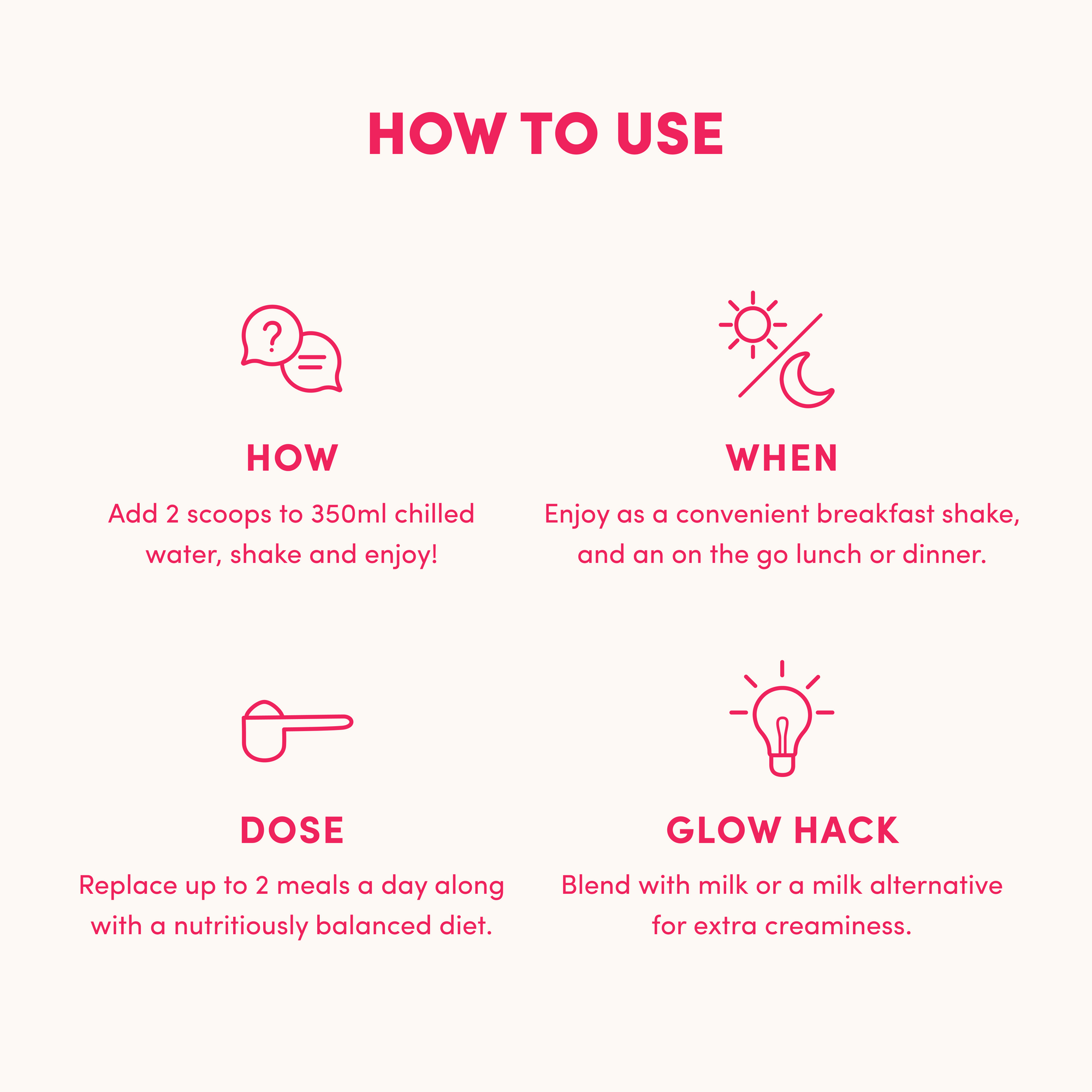 Strawberry Milkshake Collagen Meal Replacement - 756g