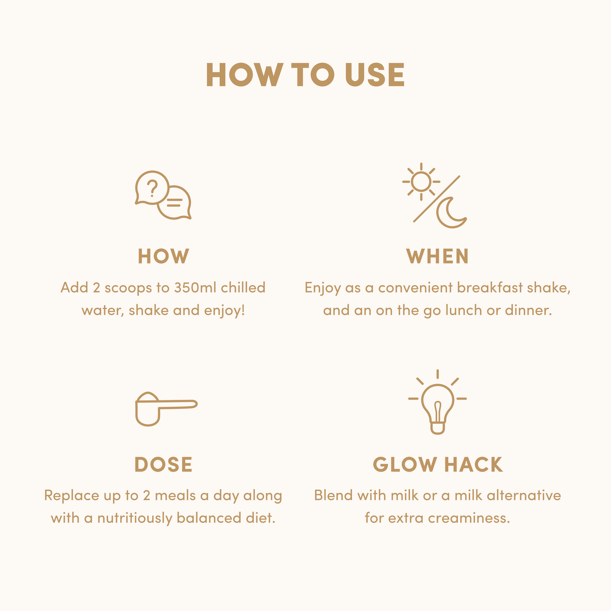 Vanilla Milkshake Collagen Meal Replacement - 756g