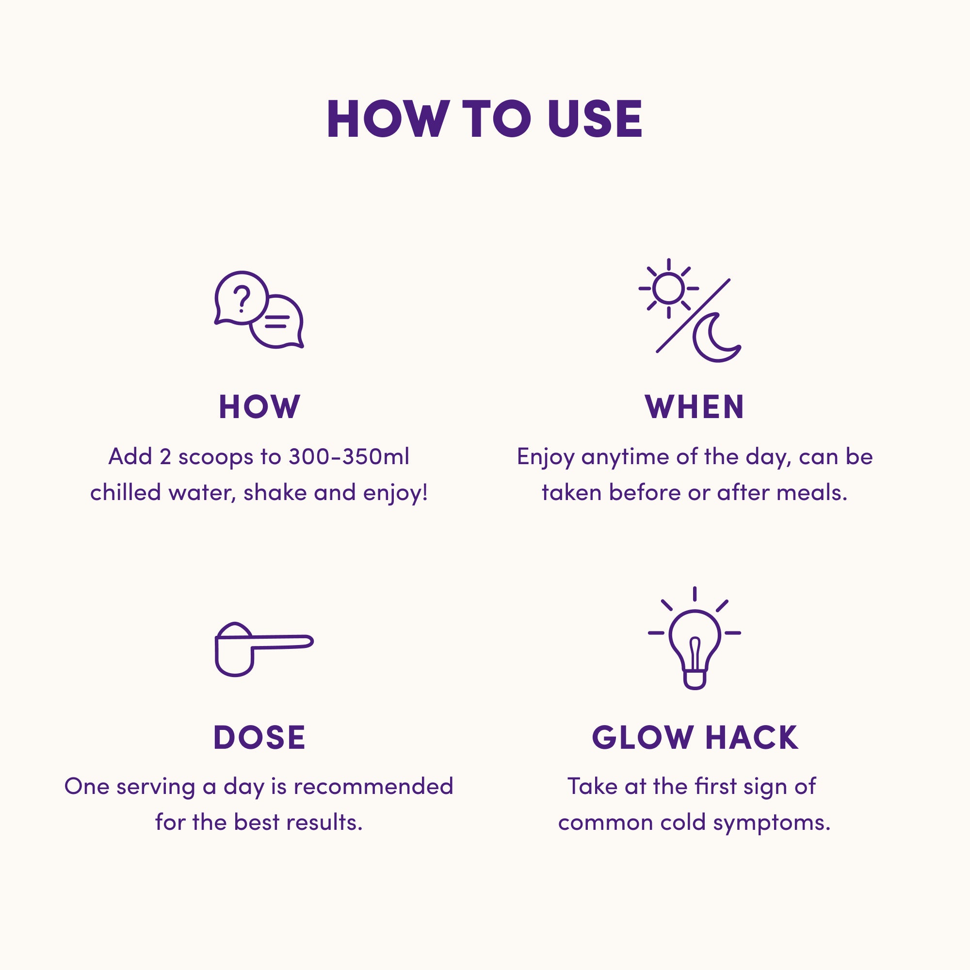 Immunity Collagen Peptides - Elderberry & Raspberry 208g