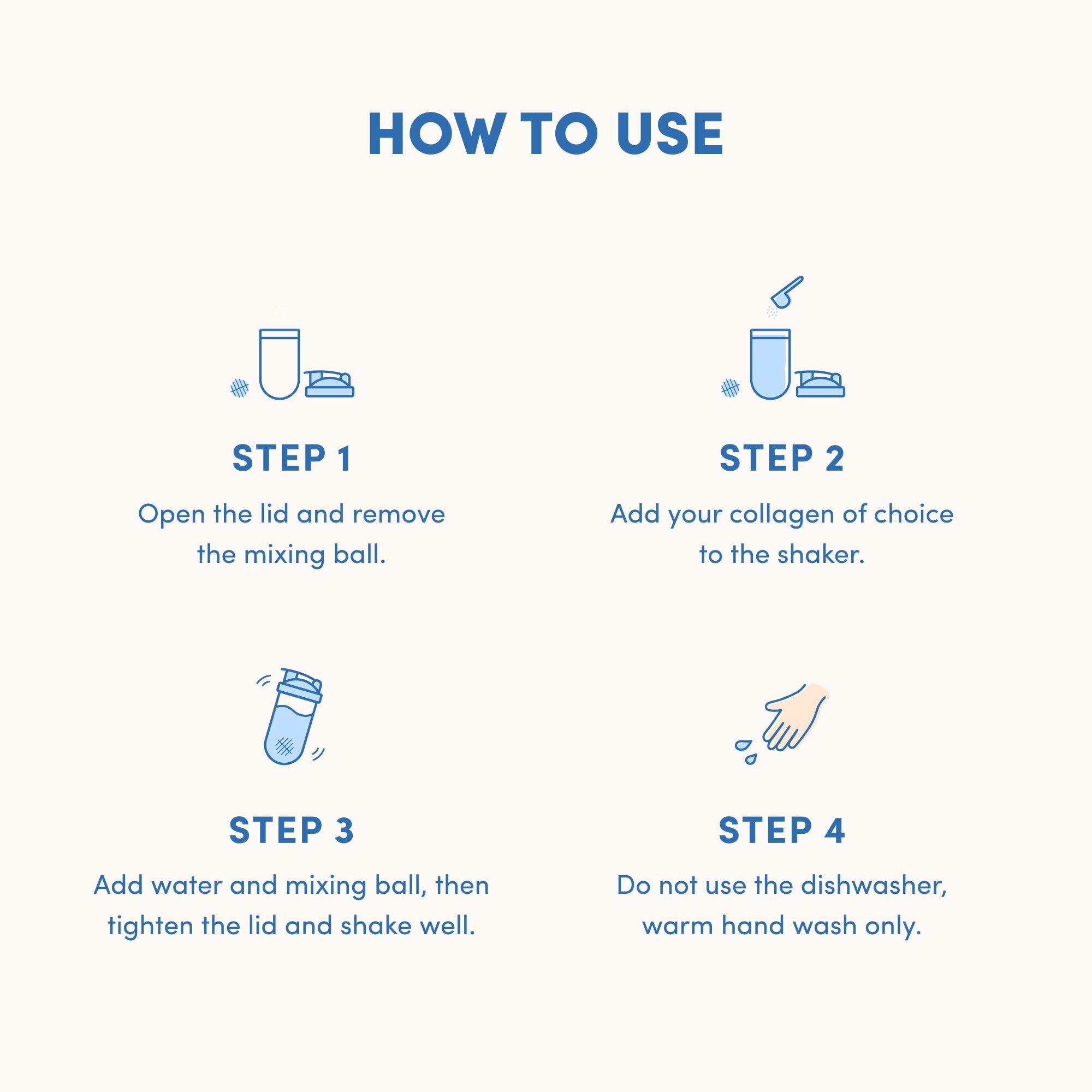 Collagen Protein Shaker - 600ml