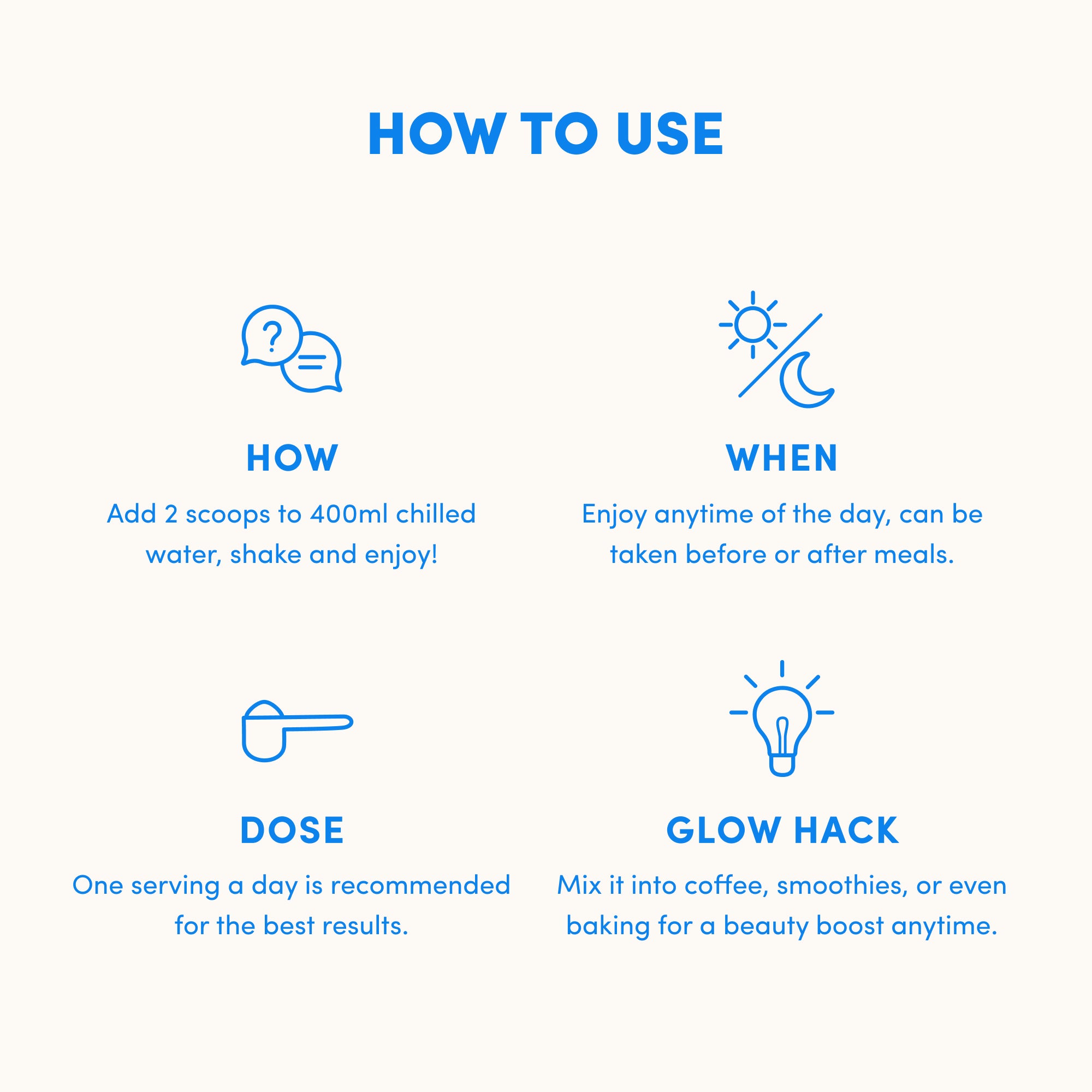 Unflavoured Collagen Powder - 420g