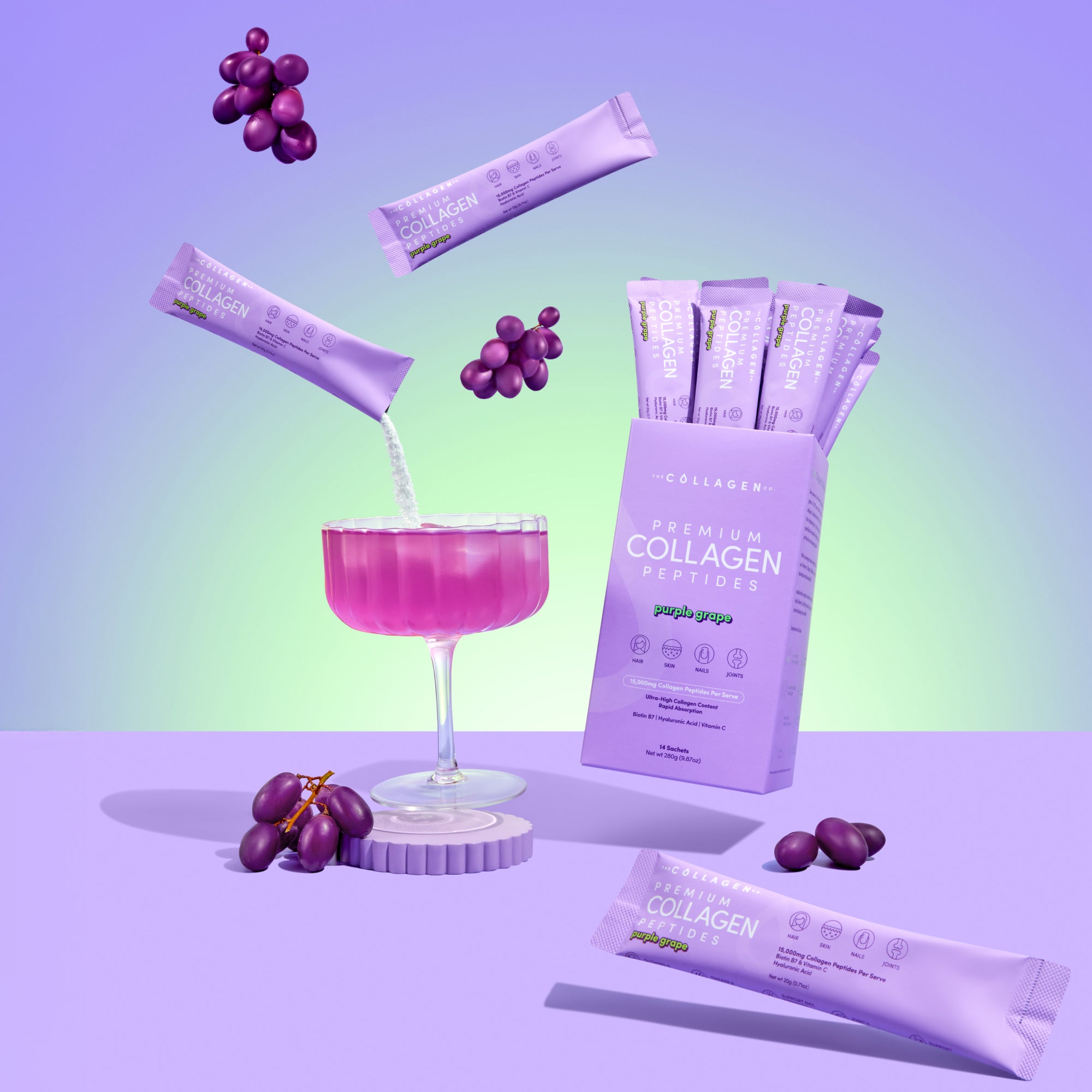 Purple Grape Collagen Sachets - 280g