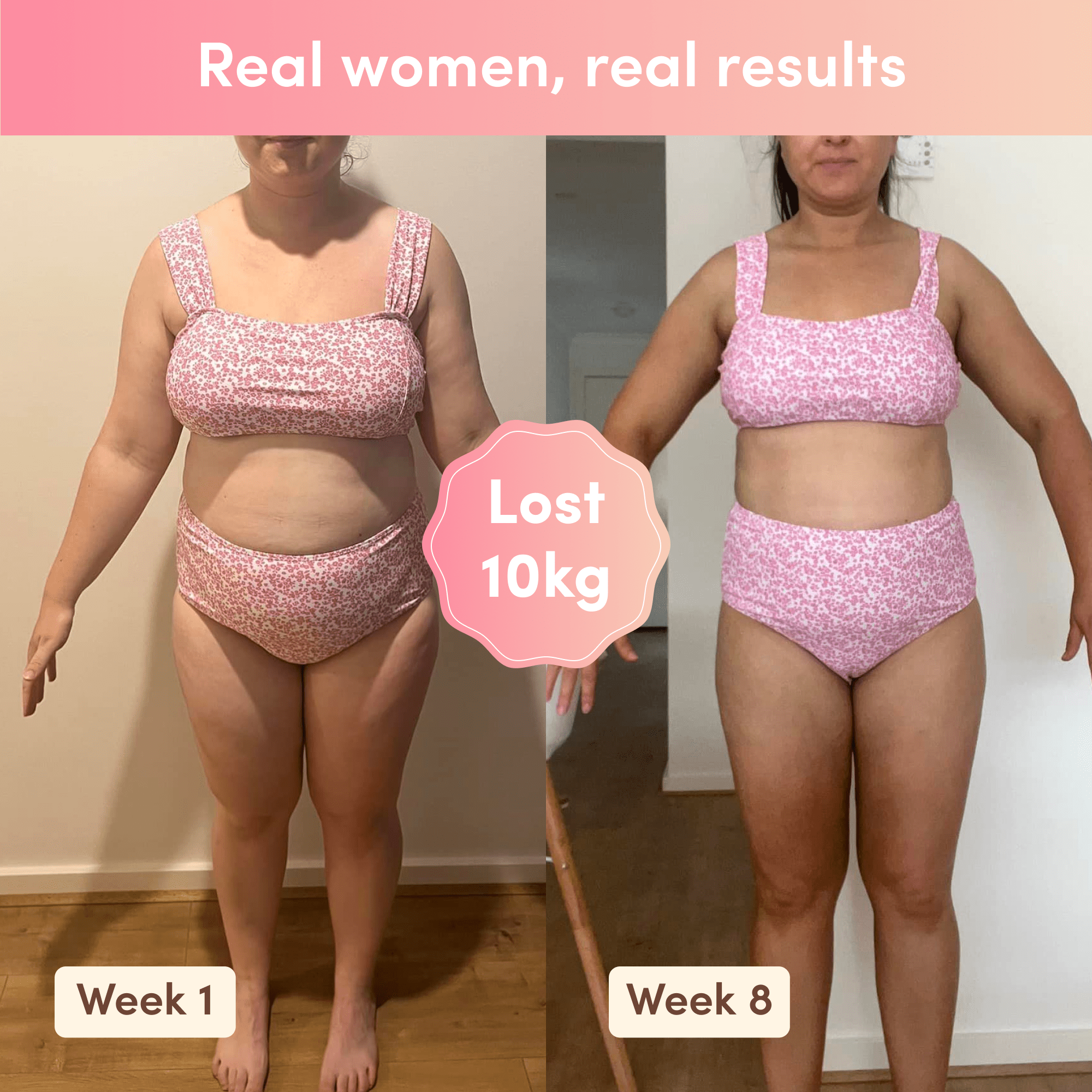 Glow Shakes before and after