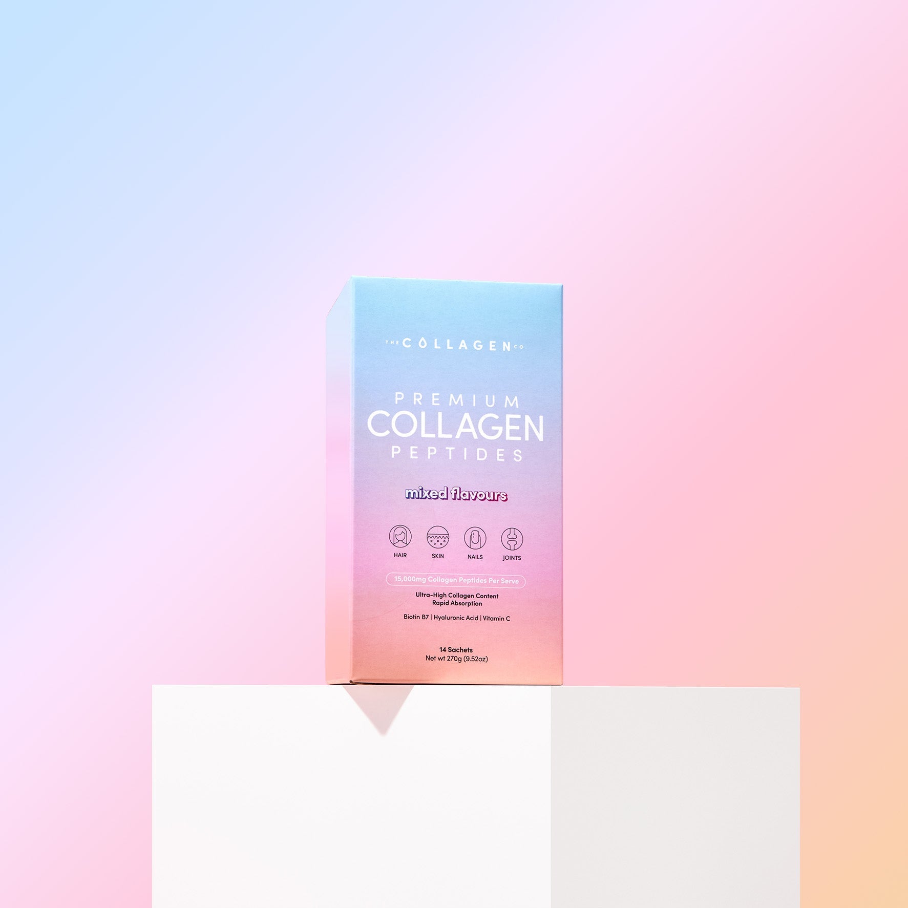 Mixed Flavours Collagen Sachets - 270g - The Collagen Co.