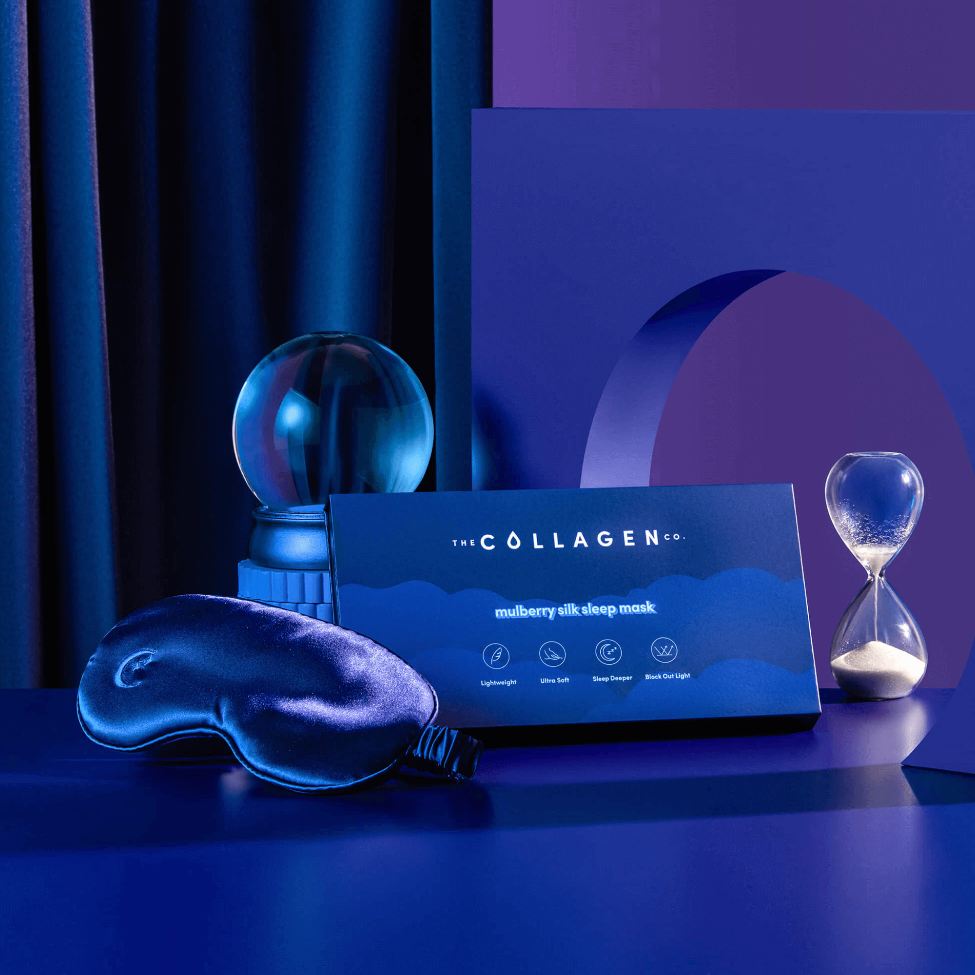 Mulberry Silk Sleep Mask - The Collagen Co.